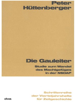 cover image of Die Gauleiter